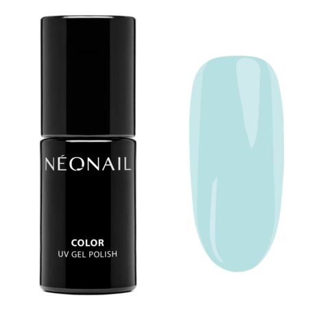 gelpolish in de kleur 'Brave Sky' van NEONAIL- blauwe pastel tint