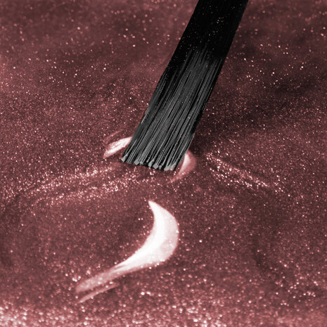 gelpolish in de kleur 'Peony Glow' van NEONAIL -  roze cat eye tint