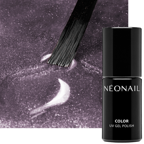 gelpolish in de kleur 'Lavender Rise' van NEONAIL - paarse cat eye tin