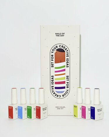 Summer collection Nails Of The Day - 7 gelpolish kleuren