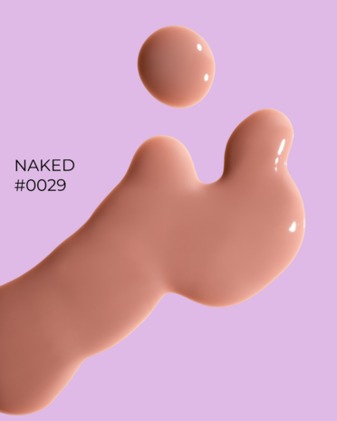 Cover Base van het merk DNKa' in de kleur '0029 Naked' - oranje nude tint