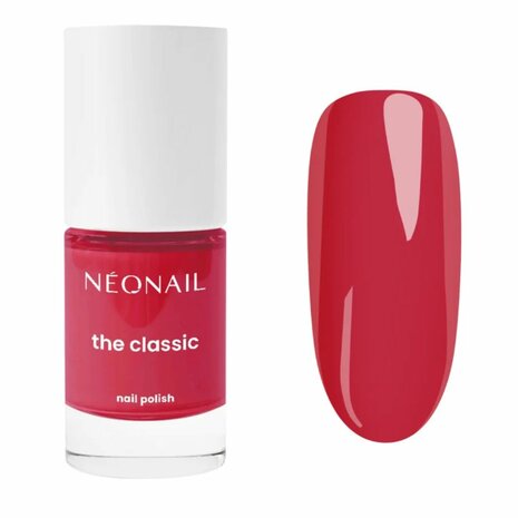 rode nagellak in het kleur 'Rich Red 13' van NEONAIL