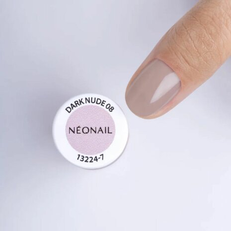 Beige nagellak in de kleur 'Dark Nude 08' van NEONAIL
