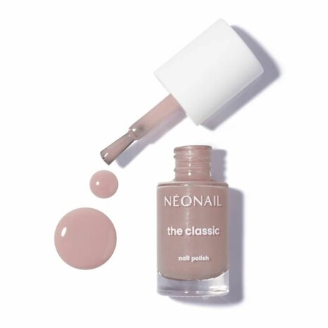 Beige nagellak in de kleur 'Dark Nude 08' van NEONAIL