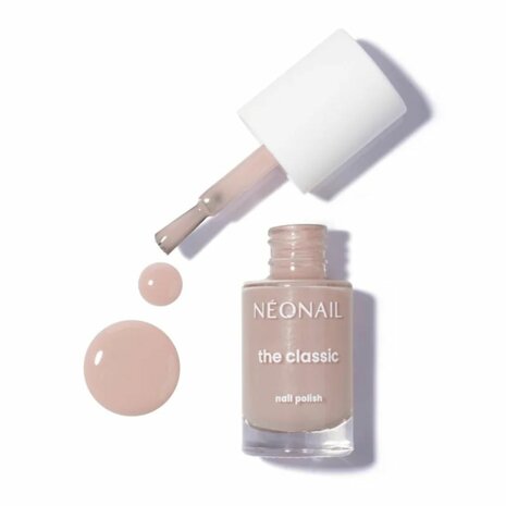 beige nagellak in het kleur ' Light Beige 07' van NEONAIL