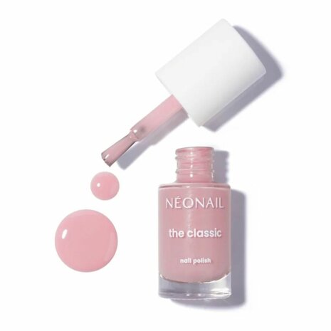 roze nagellak in het kleur ' Rosy Pink 06' van NEONAIL