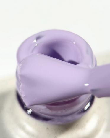 paarse gelpolish, pastelkleurige gelpolish paarse kleur