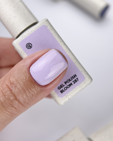 paarse gelpolish, pastelkleurige gelpolish paarse kleur
