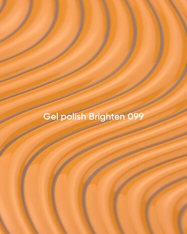 oranjekleurige gelpolish, oranje
