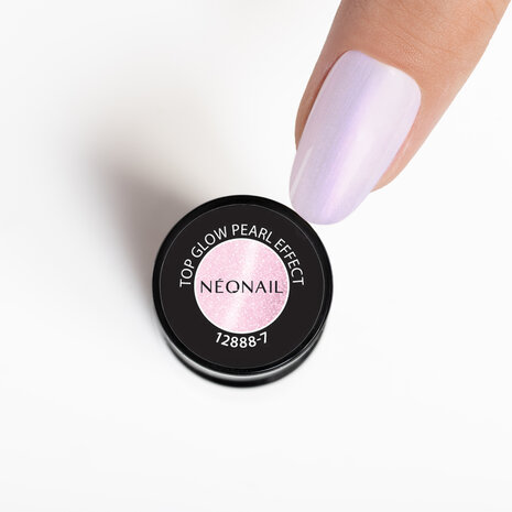 UV Gel Polish Top Glow Pearl Effect 