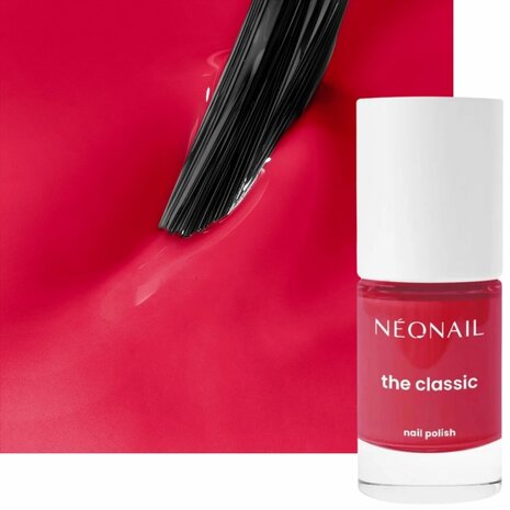 rode nagellak in het kleur 'Rich Red 13' van NEONAIL