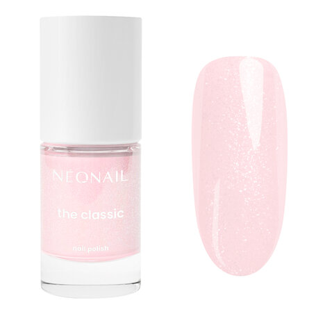 roze nagellak in het kleur 'Glittery Pink' van NEONAIL