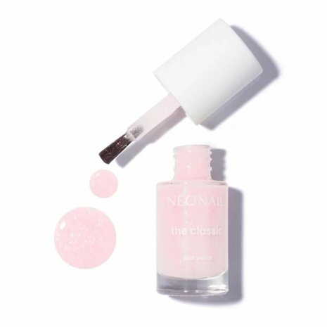 roze nagellak in het kleur 'Glittery Pink' van NEONAIL