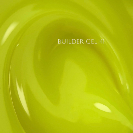 builde gel van Nails Of The Day in de kleur '41' - gele tint