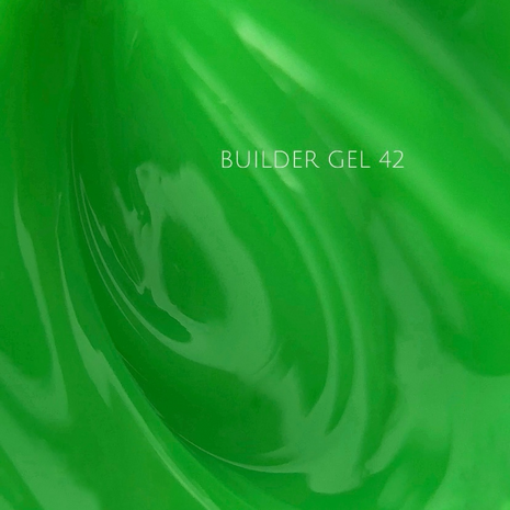 builder gel van Nails Of The Day 'NOTD  Builder Gel 42' - groene kleur