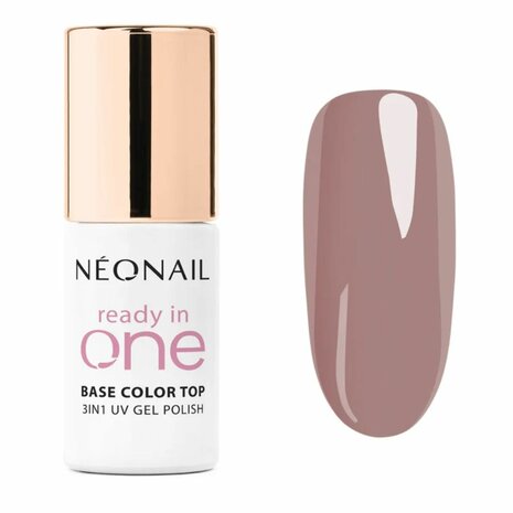 gelpolish in de kleur 'Dusty Rose' van NEONAIL - Ready In One collection - bruine tint