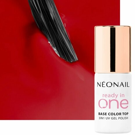 Gelpolish kleur 'Berry Red' van NEONAIL - Ready in One collectie