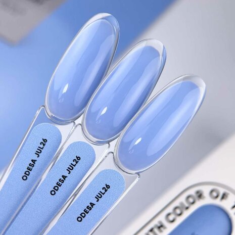 Color Of The Month  July 26 van NAilS Of The Day 'Odesa' - blauwe tint op color pops