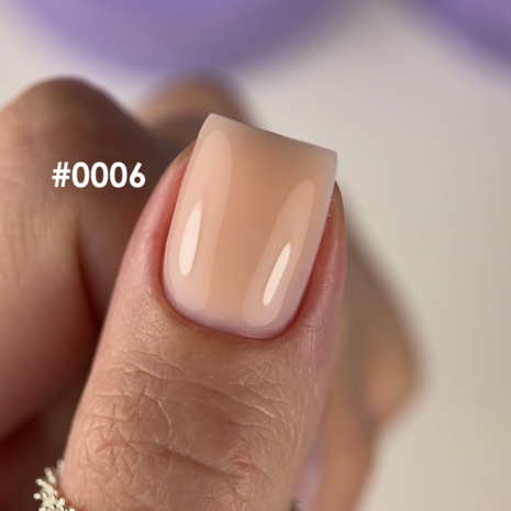 builder gel van DNKa' ' Builder Gel Light 0006 Cowboy' - nude tint