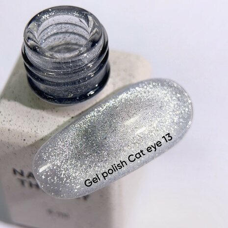 gelpolish Nails Of The Day in de kleur 'Cat Eye 13' 