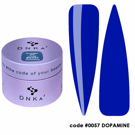 blauwe builder gel van DNKa' 0057 Dopamine ' 