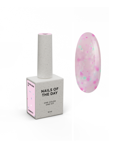 Cover base 42 van Nails Of The Day - roze tint 