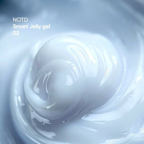 NOTD  Jelly Gel 02 - witte kleur