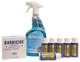 Barbicide bullets + spray Barbicide bullets + spray