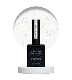 NAILSOFTHENIGHT Silver Snow top 02 NAILSOFTHENIGHT Silver Snow top 02