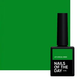 Let's special Green Gelpolish NOTD