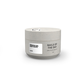 NOTD Premium gel paint White wipe