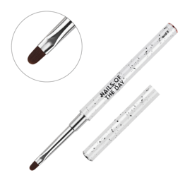 NAILSOFTHEDAY Brush Oval, 9mm